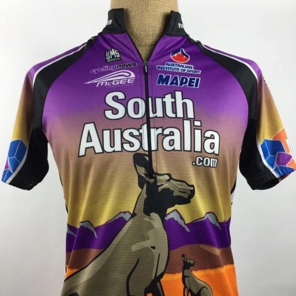 SMS Santini Men's South Australia Cycling Jersey - Picture 4 of 11